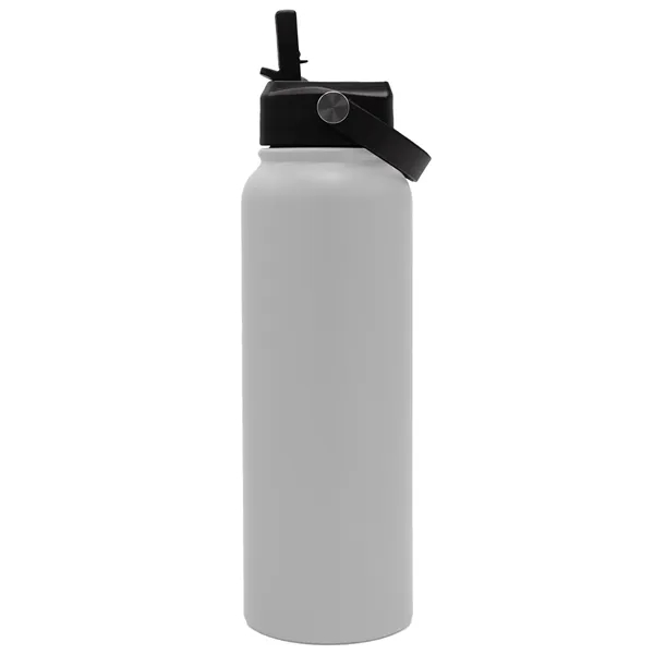 33 Oz. XL Stainless Tumbler with Flip Straw - 33 Oz. XL Stainless Tumbler with Flip Straw - Image 5 of 5