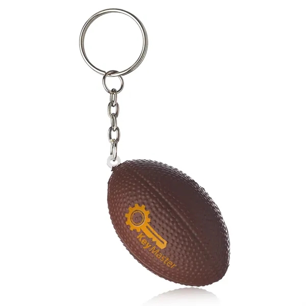 Foot Ball Stress Holder Keychains - Foot Ball Stress Holder Keychains - Image 1 of 2
