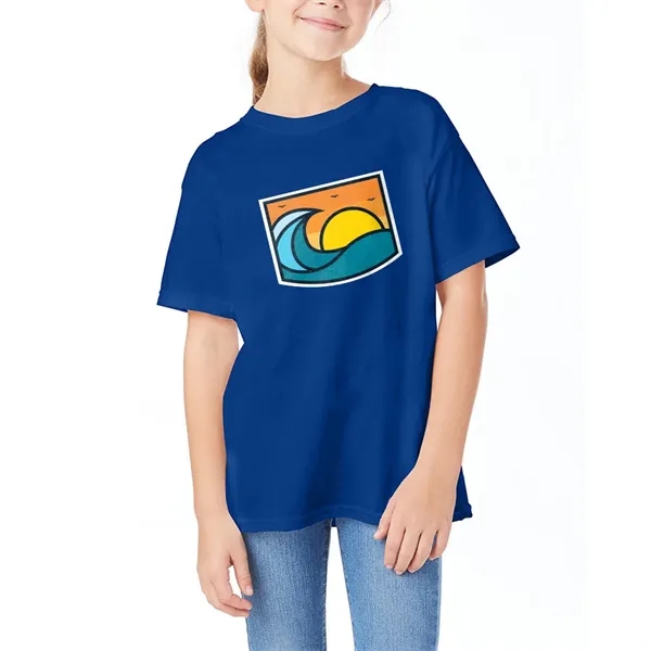 Hanes Heavyweight Comfort Soft Youth T-shirt - Hanes Heavyweight Comfort Soft Youth T-shirt - Image 5 of 12
