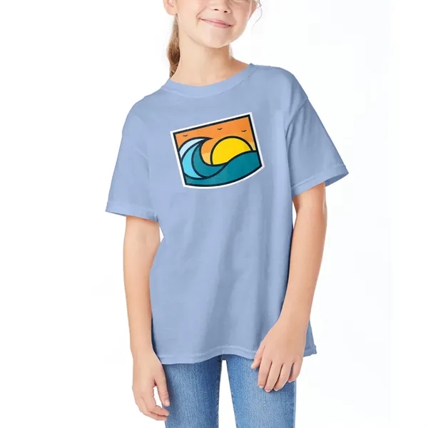 Hanes Heavyweight Comfort Soft Youth T-shirt - Hanes Heavyweight Comfort Soft Youth T-shirt - Image 6 of 12