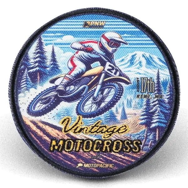 Embroidery + Printed Patch - Embroidery + Printed Patch - Image 1 of 16