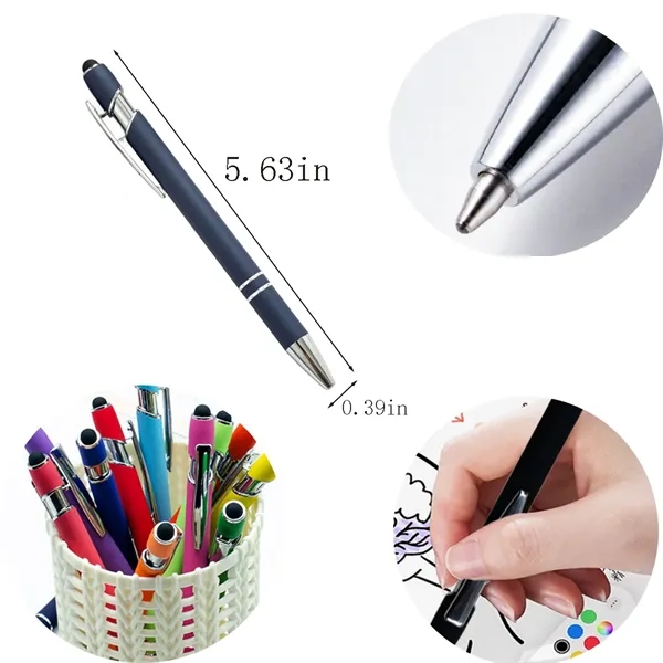 Maggi Metal Aluminum Rod Press Ballpoint Pen - Maggi Metal Aluminum Rod Press Ballpoint Pen - Image 1 of 1
