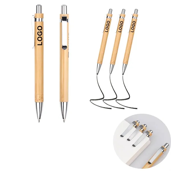 Environmentally Friendly Bamboo Retro Ballpoint Pen - Environmentally Friendly Bamboo Retro Ballpoint Pen - Image 0 of 1