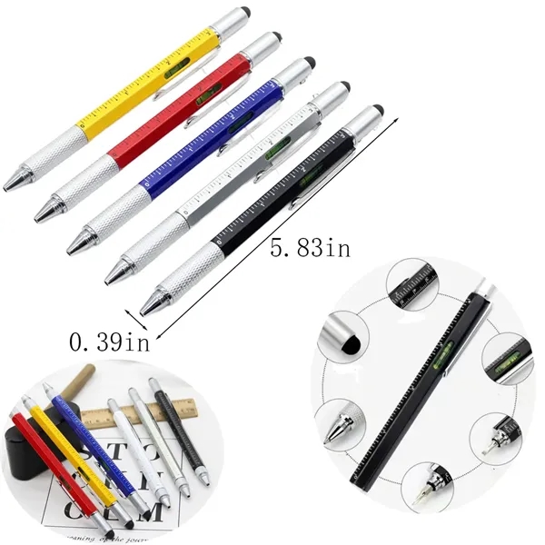 Metal Screwdriver Level Ballpoint Pen - Metal Screwdriver Level Ballpoint Pen - Image 1 of 1