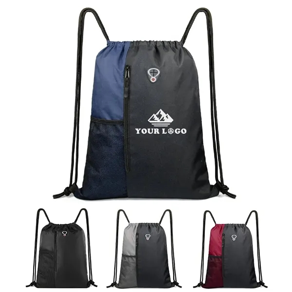 Large Sports & Travel Drawstring Backpack - Large Sports & Travel Drawstring Backpack - Image 0 of 1