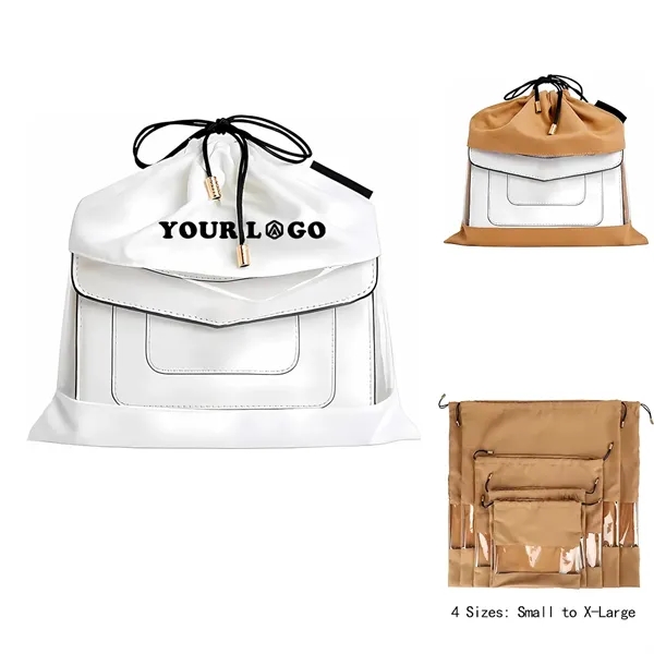 Drawstring Bags With Transparent Viewing Window