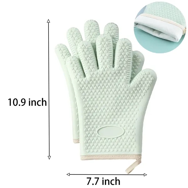 Heat Resistant Silicone Oven Mitts - Heat Resistant Silicone Oven Mitts - Image 1 of 1