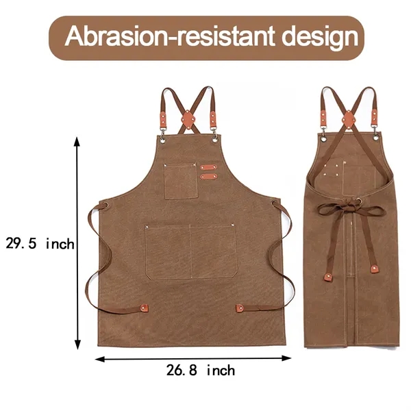 Durable Canvas Apron With Deep Pockets - Durable Canvas Apron With Deep Pockets - Image 1 of 1