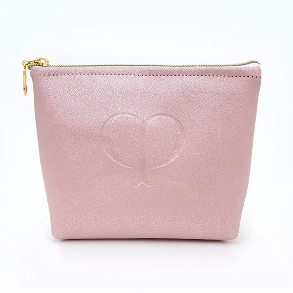 Vegan Leather Zippered Pouch - Vegan Leather Zippered Pouch - Image 0 of 1