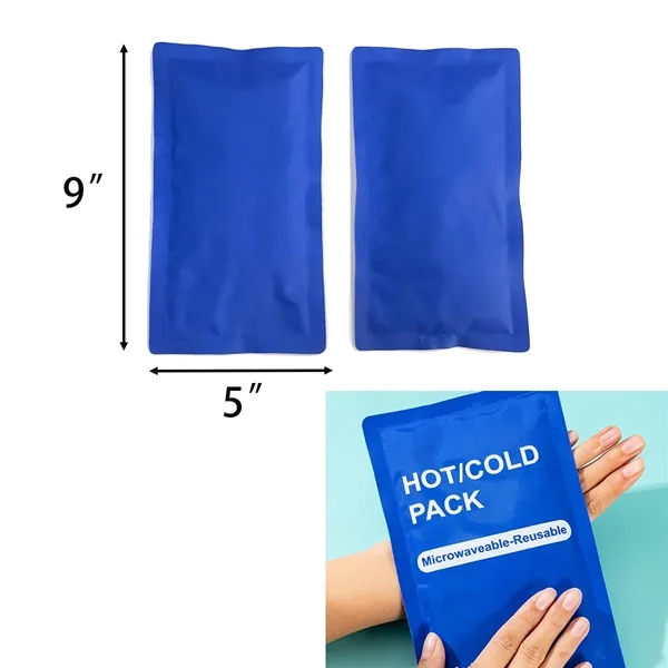 Custom Rectangle Nylon-Covered Hot/Cold Pack