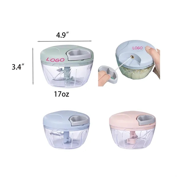 17oz Multi-Function Manual Vegetable Cutter - 17oz Multi-Function Manual Vegetable Cutter - Image 0 of 1