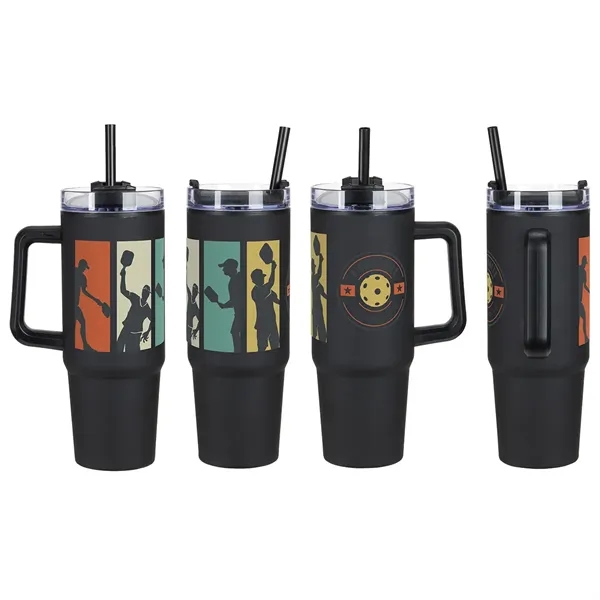 Octava 30 oz Stainless Steel/Polypropylene Mug - Octava 30 oz Stainless Steel/Polypropylene Mug - Image 2 of 6