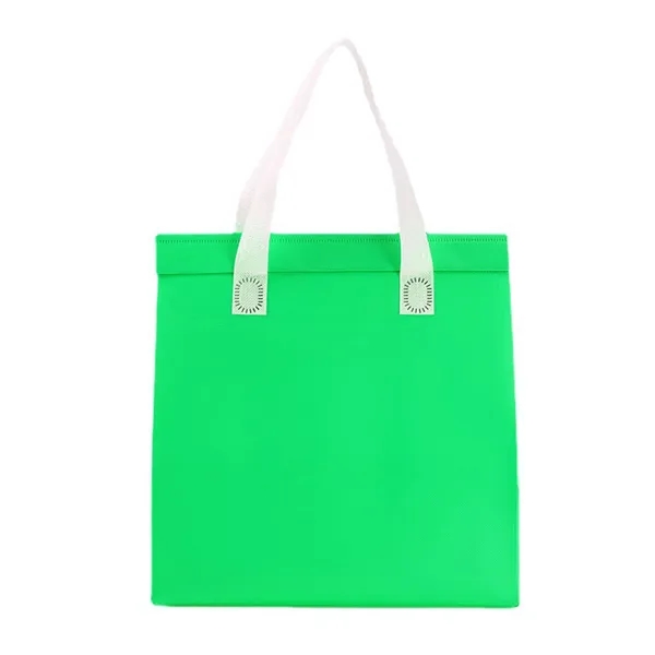 Reusable Non-Woven Tote Cooler - Reusable Non-Woven Tote Cooler - Image 2 of 6