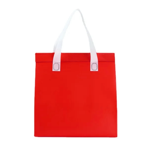 Reusable Non-Woven Tote Cooler - Reusable Non-Woven Tote Cooler - Image 5 of 6