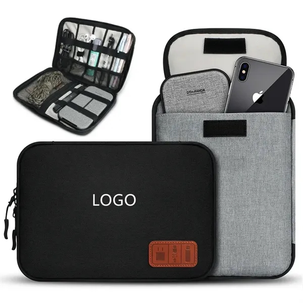 Durable Cable Organizer Pouch - Durable Cable Organizer Pouch - Image 0 of 4