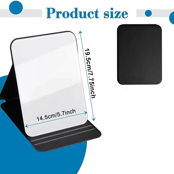 Glass Desktop Whiteboard With Reversable Stand - Glass Desktop Whiteboard With Reversable Stand - Image 1 of 2