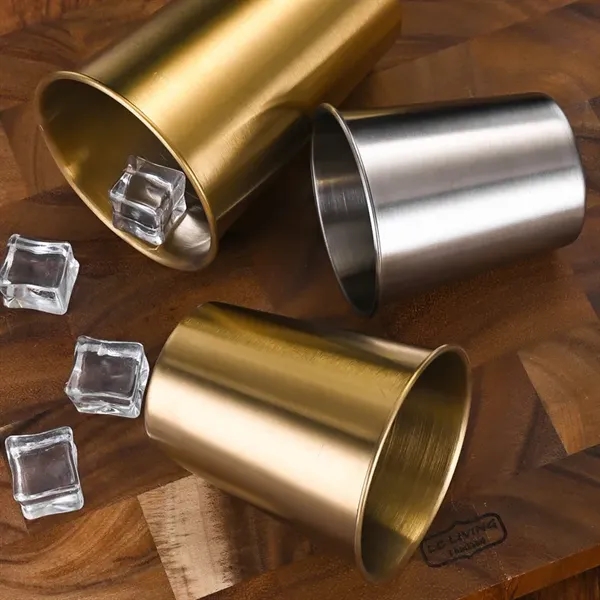 12oz 16oz Stainless Steel Cups Pint Tumbler - 12oz 16oz Stainless Steel Cups Pint Tumbler - Image 1 of 3