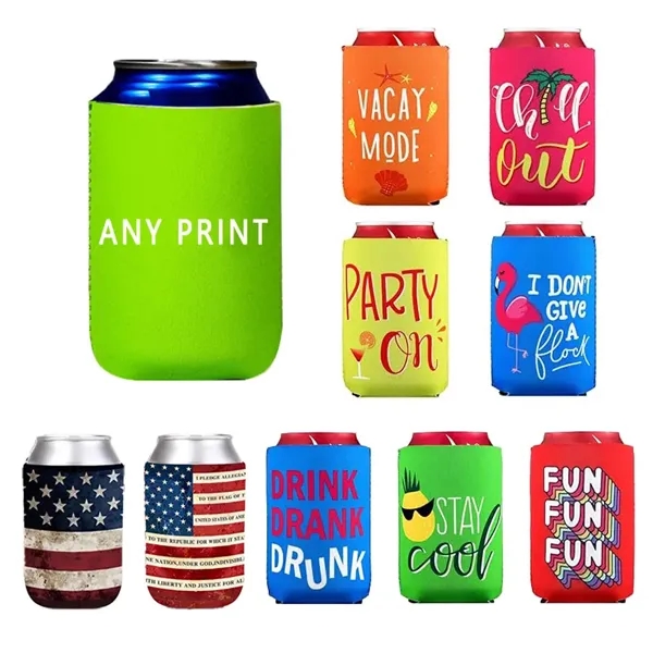Scalloped Can Cooler Sleeve - Scalloped Can Cooler Sleeve - Image 0 of 7