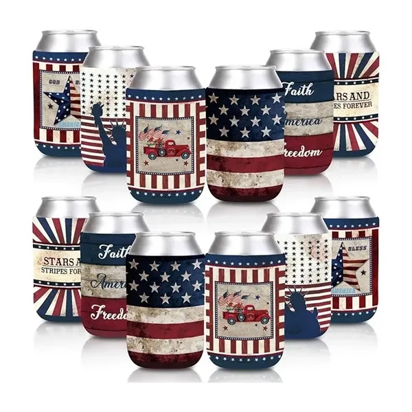 Scalloped Can Cooler Sleeve - Scalloped Can Cooler Sleeve - Image 2 of 7