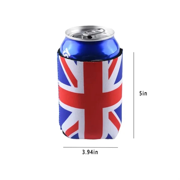 Scalloped Can Cooler Sleeve - Scalloped Can Cooler Sleeve - Image 6 of 7