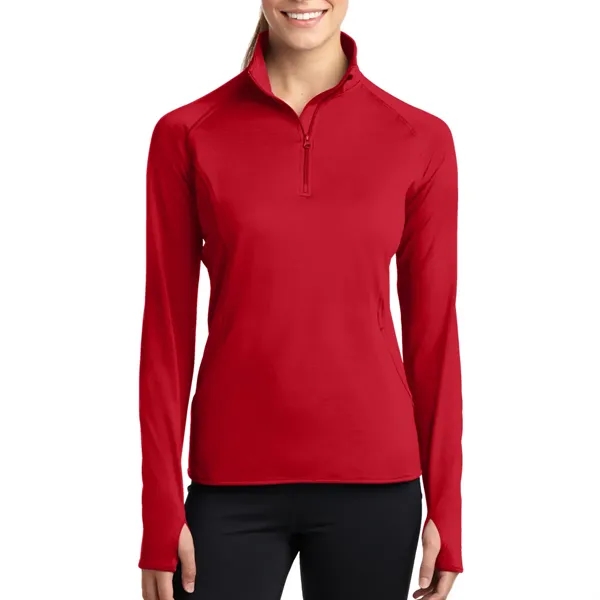 Sport-Tek® Ladies' Sport-Wick® Stretch Full-Zip Jacket - Sport-Tek® Ladies' Sport-Wick® Stretch Full-Zip Jacket - Image 1 of 15