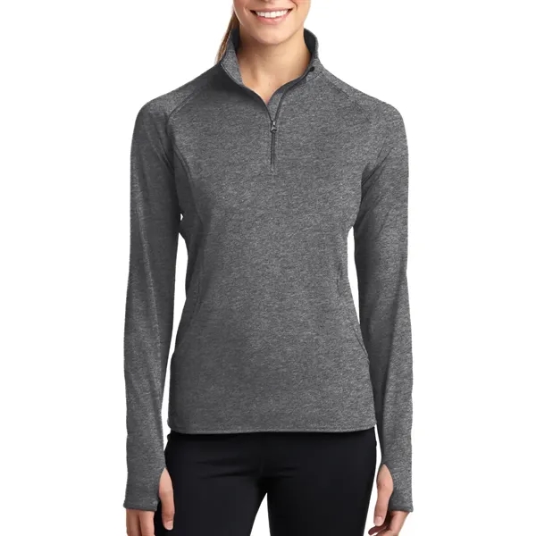 Sport-Tek® Ladies' Sport-Wick® Stretch Full-Zip Jacket - Sport-Tek® Ladies' Sport-Wick® Stretch Full-Zip Jacket - Image 4 of 15