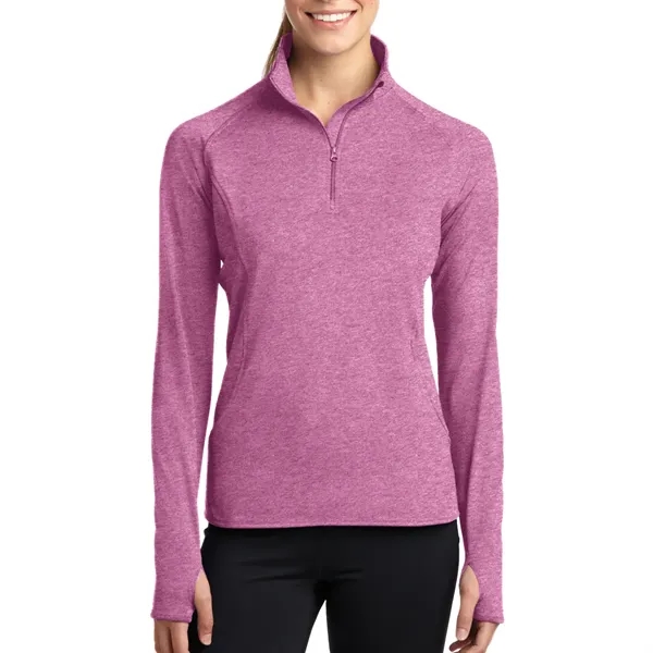 Sport-Tek® Ladies' Sport-Wick® Stretch Full-Zip Jacket - Sport-Tek® Ladies' Sport-Wick® Stretch Full-Zip Jacket - Image 11 of 15