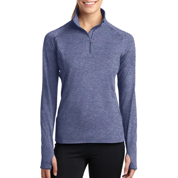 Sport-Tek® Ladies' Sport-Wick® Stretch Full-Zip Jacket - Sport-Tek® Ladies' Sport-Wick® Stretch Full-Zip Jacket - Image 13 of 15