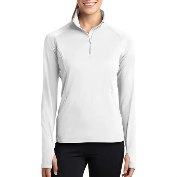 Sport-Tek® Ladies' Sport-Wick® Stretch Full-Zip Jacket - Sport-Tek® Ladies' Sport-Wick® Stretch Full-Zip Jacket - Image 15 of 15