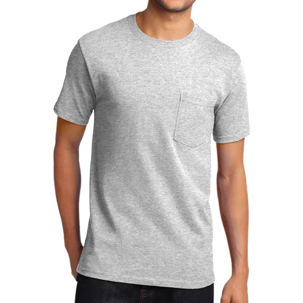 Port & Company® Tall Essential Pocket Tee - Port & Company® Tall Essential Pocket Tee - Image 1 of 16