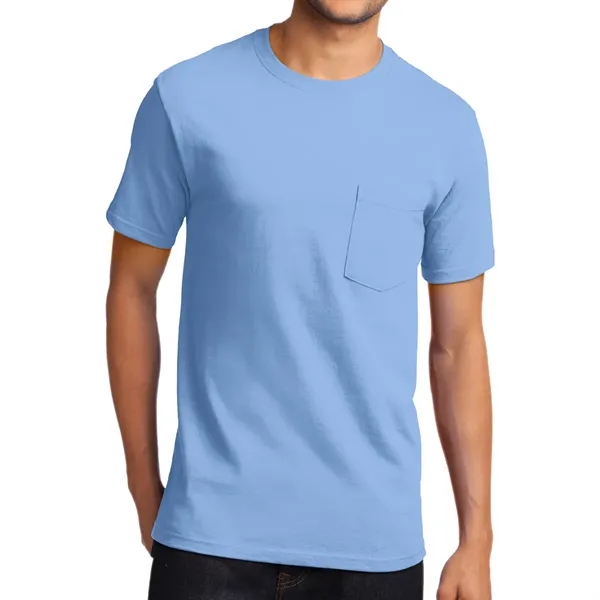 Port & Company® Tall Essential Pocket Tee - Port & Company® Tall Essential Pocket Tee - Image 8 of 16