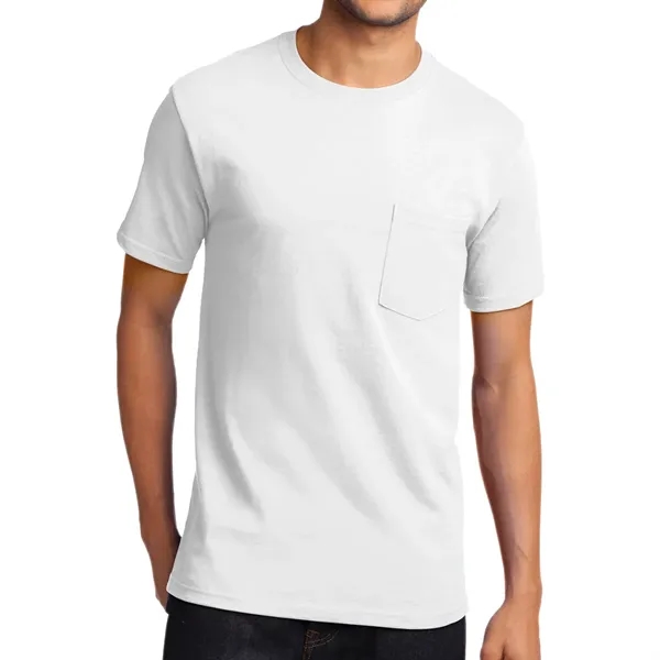 Port & Company® Tall Essential Pocket Tee - Port & Company® Tall Essential Pocket Tee - Image 16 of 16