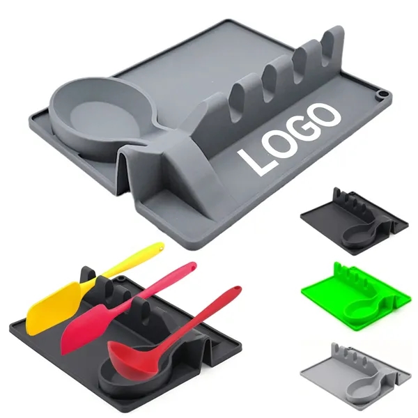 Kitchen Silicone Utensil Rest - Kitchen Silicone Utensil Rest - Image 0 of 1