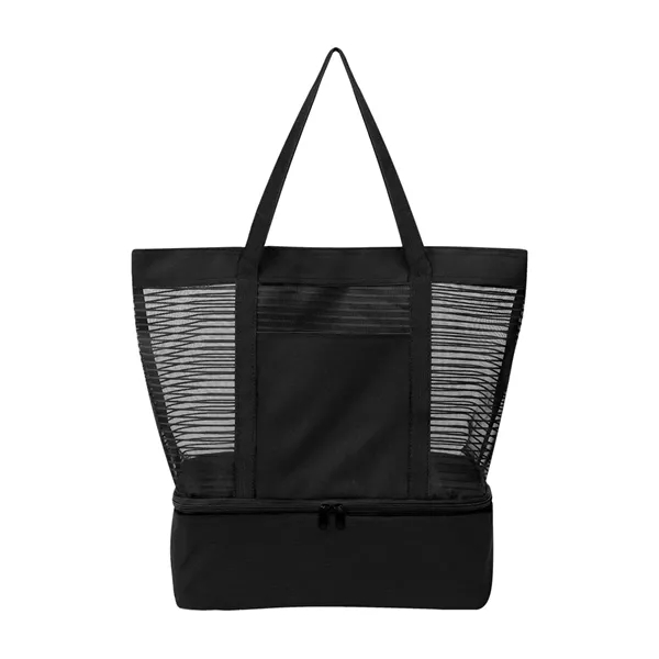 Marley rPET Mesh Tote Bag With Cooler - Marley rPET Mesh Tote Bag With Cooler - Image 1 of 9