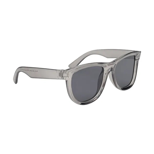 Custom Ravi Recycled Frame Sunglasses With Inverted Lenses