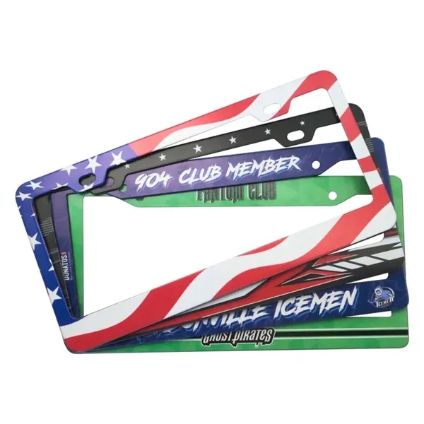 Custom aluminum alloy license plate frame - Custom aluminum alloy license plate frame - Image 0 of 4
