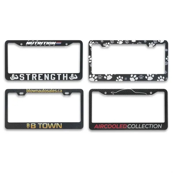 Custom aluminum alloy license plate frame - Custom aluminum alloy license plate frame - Image 2 of 4