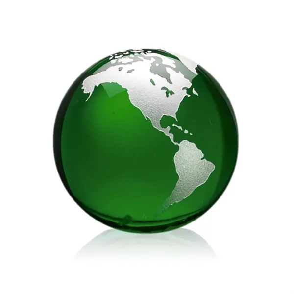 Globe Paperweight - Green - Globe Paperweight - Green - Image 5 of 15