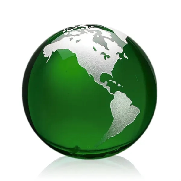 Globe Paperweight - Green - Globe Paperweight - Green - Image 11 of 15