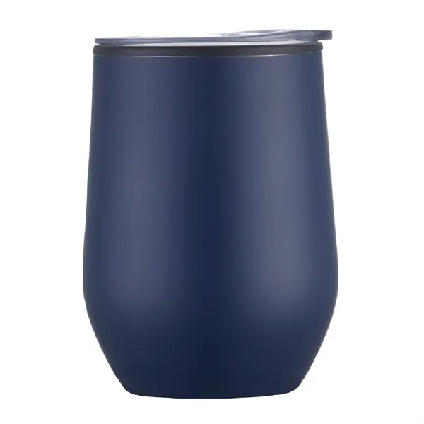 12 oz. Stainless Coffee Stemless Wine Tumbler w/ Lid - 12 oz. Stainless Coffee Stemless Wine Tumbler w/ Lid - Image 5 of 7