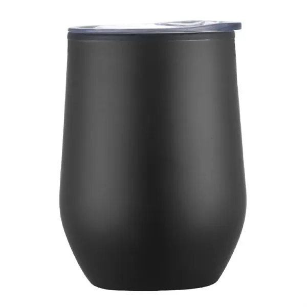 12 oz. Stainless Coffee Stemless Wine Tumbler w/ Lid - 12 oz. Stainless Coffee Stemless Wine Tumbler w/ Lid - Image 6 of 7