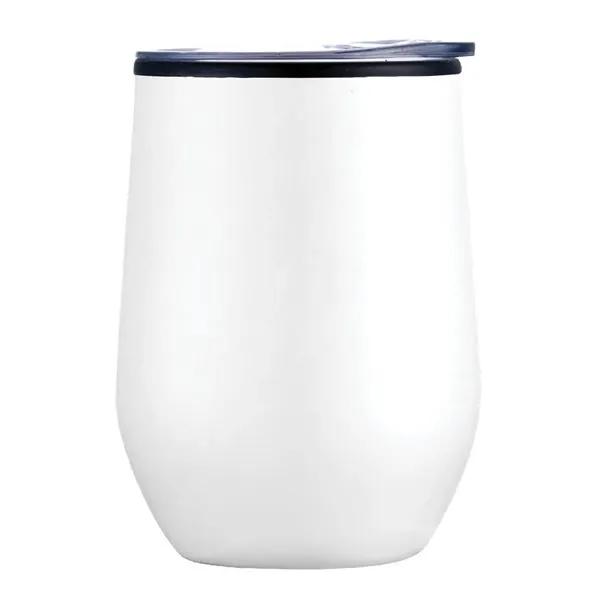 12 oz. Stainless Coffee Stemless Wine Tumbler w/ Lid - 12 oz. Stainless Coffee Stemless Wine Tumbler w/ Lid - Image 7 of 7