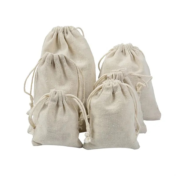 Canvas Drawstring Bag - Canvas Drawstring Bag - Image 3 of 3