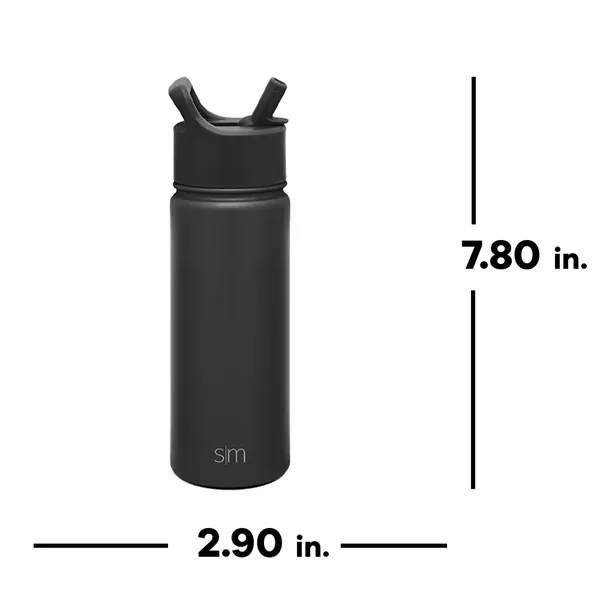 Simple Modern Summit Water Bottle 18oz Straw Lid - Simple Modern Summit Water Bottle 18oz Straw Lid - Image 11 of 11