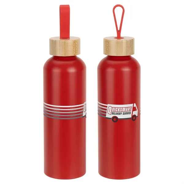 Asbury 24 oz Recycled Aluminum Bottle - Asbury 24 oz Recycled Aluminum Bottle - Image 5 of 8