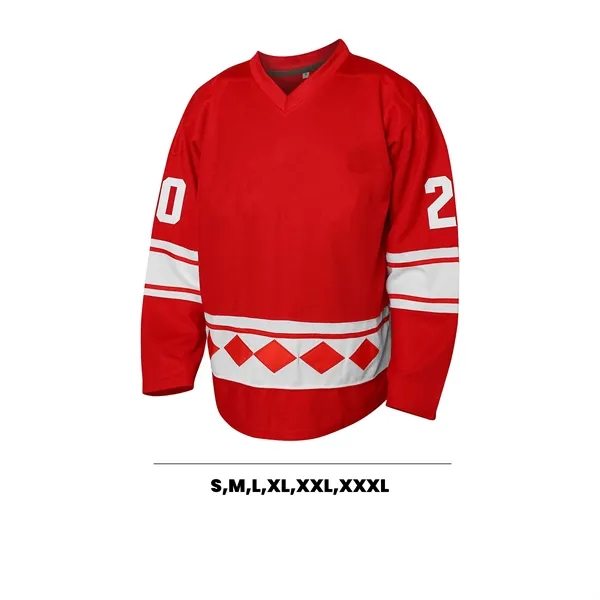 Customized US Station Retro Hockey Jersey - Customized US Station Retro Hockey Jersey - Image 2 of 3