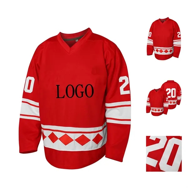 Customized US Station Retro Hockey Jersey - Customized US Station Retro Hockey Jersey - Image 0 of 3