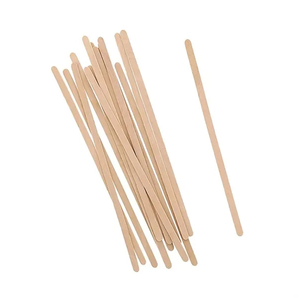 Disposable Wooden Coffee Stir Sticks - Disposable Wooden Coffee Stir Sticks - Image 1 of 1