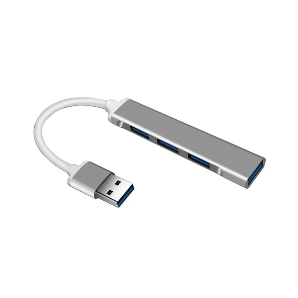 Aluminum 4-Port USB 3.0 Hub - Aluminum 4-Port USB 3.0 Hub - Image 2 of 2