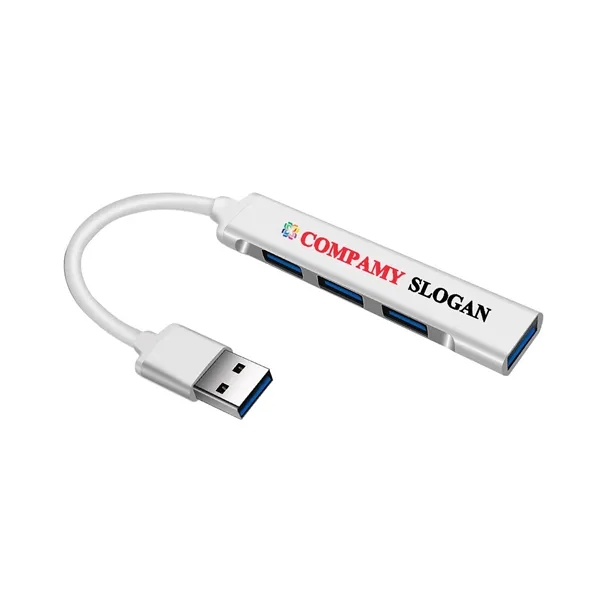 Aluminum 4-Port USB 3.0 Hub - Aluminum 4-Port USB 3.0 Hub - Image 0 of 2